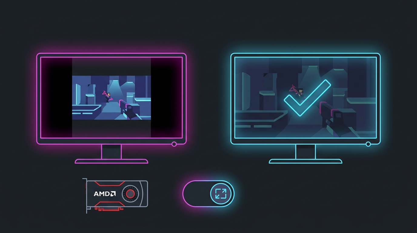 AMD Stretched Resolution Not Working? Full-Screen Fix