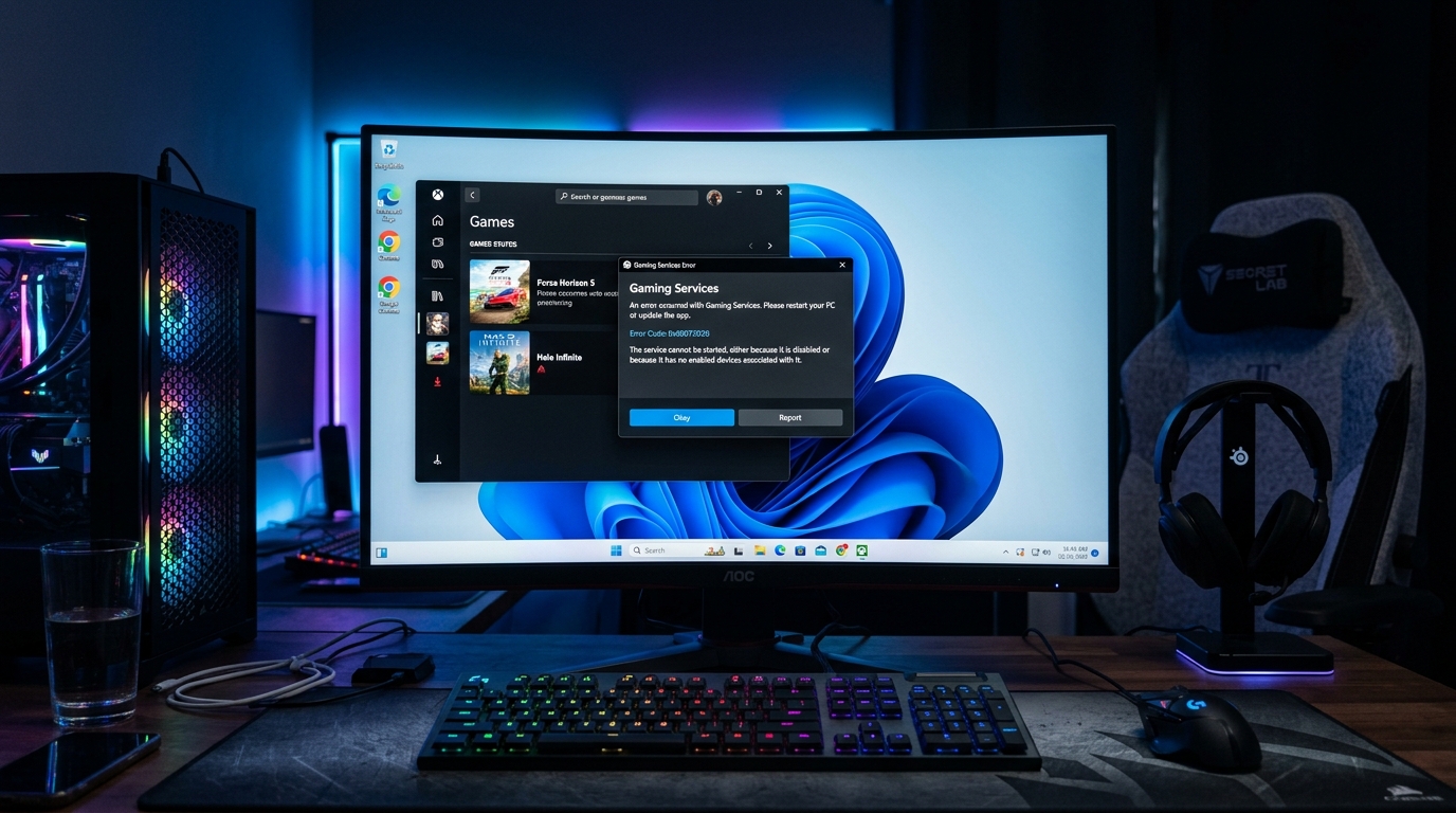 How to Fix Windows Gaming Services: Xbox App and Game Pass Games Not Working